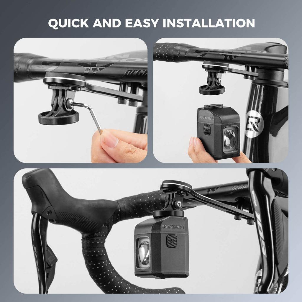 M8 Handlebar Mounted Smart Bike Front Light