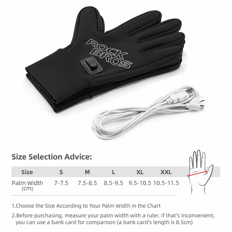 Electric Heated Gloves for Winter