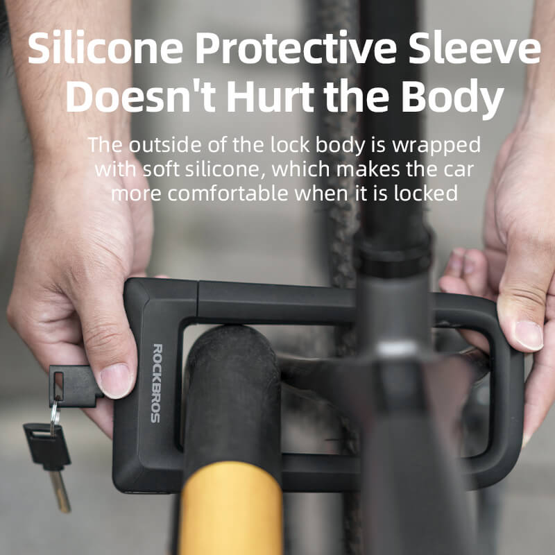 Heavy-Duty Anti-Cut Bike U-Lock