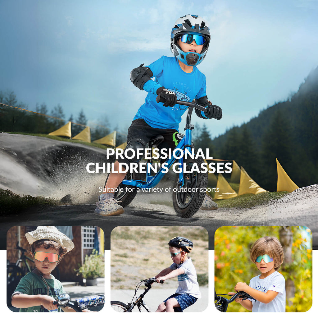 Kids Photochromic Cycling Sunglasses