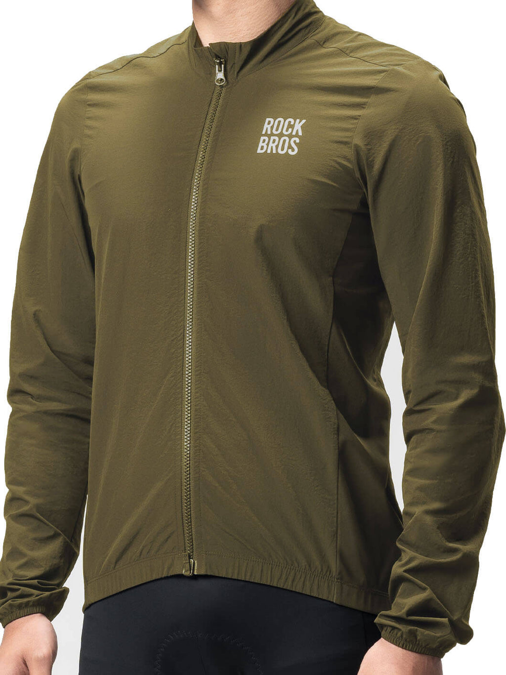 Men's Windproof Cycling Jacket Foldable Bike Windbreaker