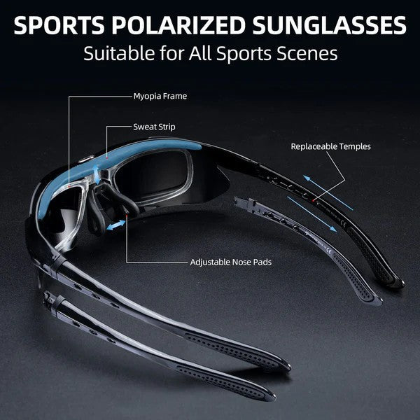Polarized Cycling Sunglasses UV Protection