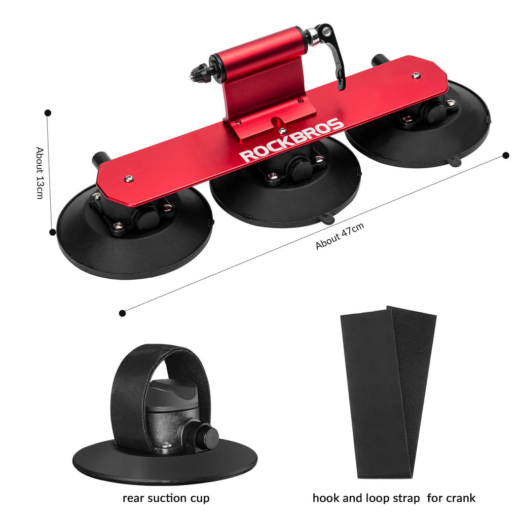 Suction Cup Bike Rack for Car Roof Quick Release Roof Mounted Carrier