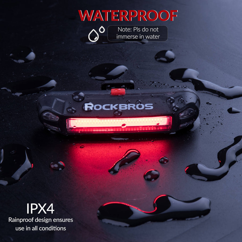 Rear Bike Light USB Rechargeable