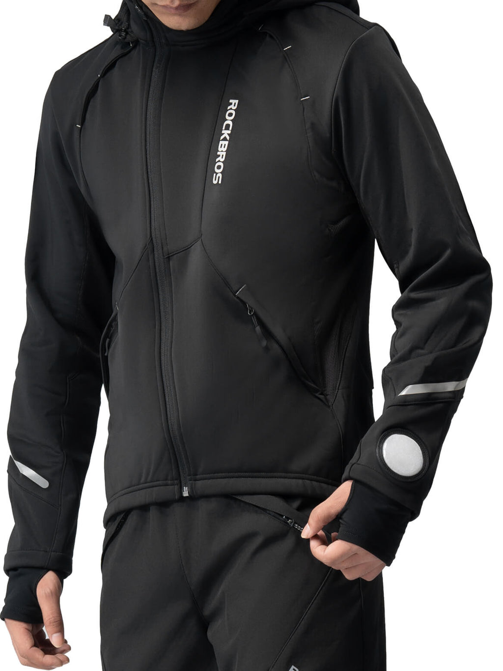 Unisex Windproof Thermal Cycling Jacket