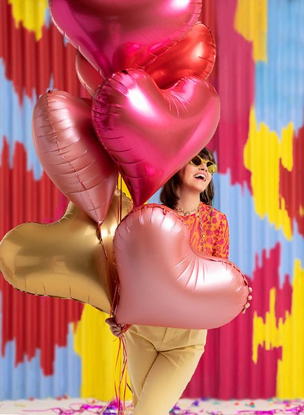 Rose Gold Heart Balloon