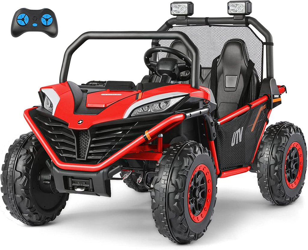 Kids Electric Side-by-Side UTV – 2-Seater 12V Ride-On, 4WD Off-Road