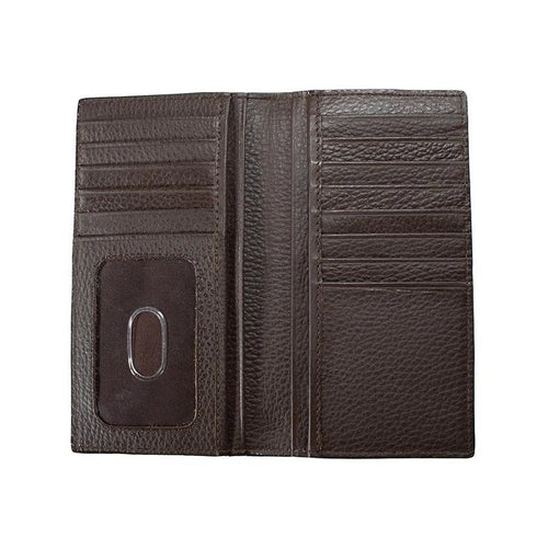 3D Checkered Card Suits - Men's Rodeo Wallet
