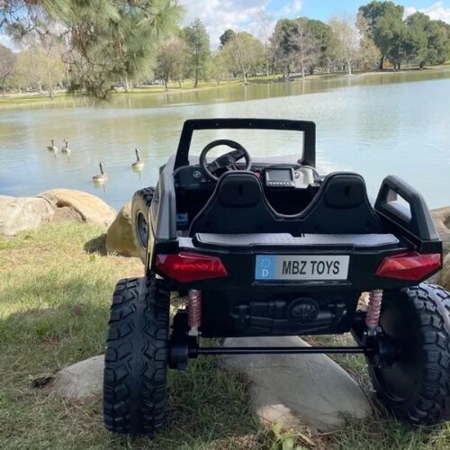 24V Clash Giant Buggy Kids Side-by-Side – Twin Seat, Rubber Tires, Off-Road