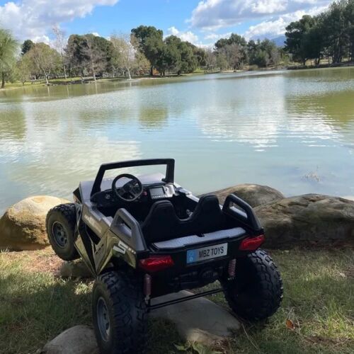 24V Clash Giant Buggy Kids Side-by-Side – Twin Seat, Rubber Tires, Off-Road