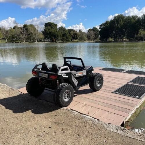 24V Clash Giant Buggy Kids Side-by-Side – Twin Seat, Rubber Tires, Off-Road
