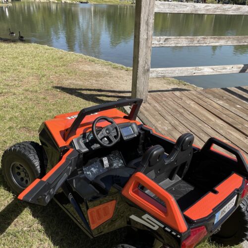 24V Clash Mega Buggy Kids Side-by-Side – 2-Seater with Touchscreen, Rubber Tires