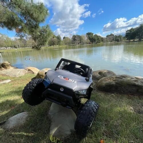 24V Clash Giant Buggy Kids Side-by-Side – Twin Seat, Rubber Tires, Off-Road