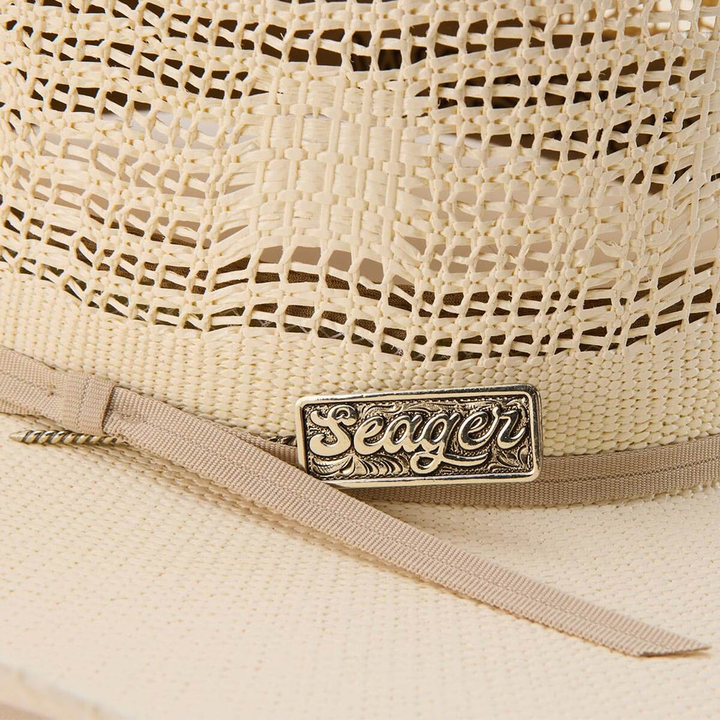 Seager Freehand - (4X) Bangora Straw Cowboy Hat
