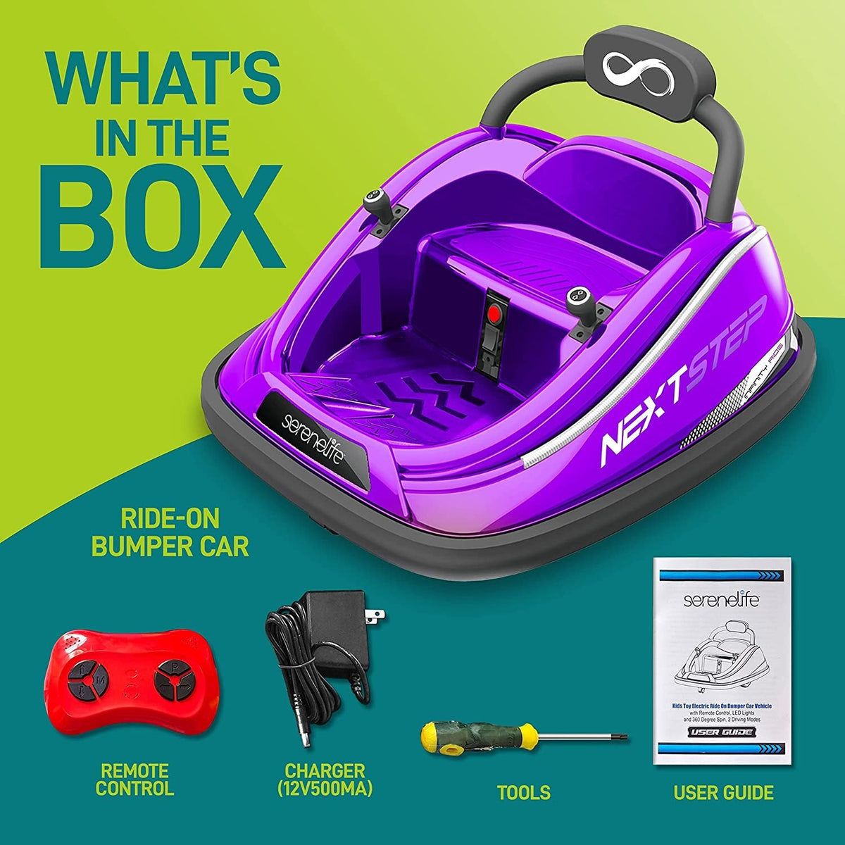 Children's Electric Bumper Car Ride-On Toy