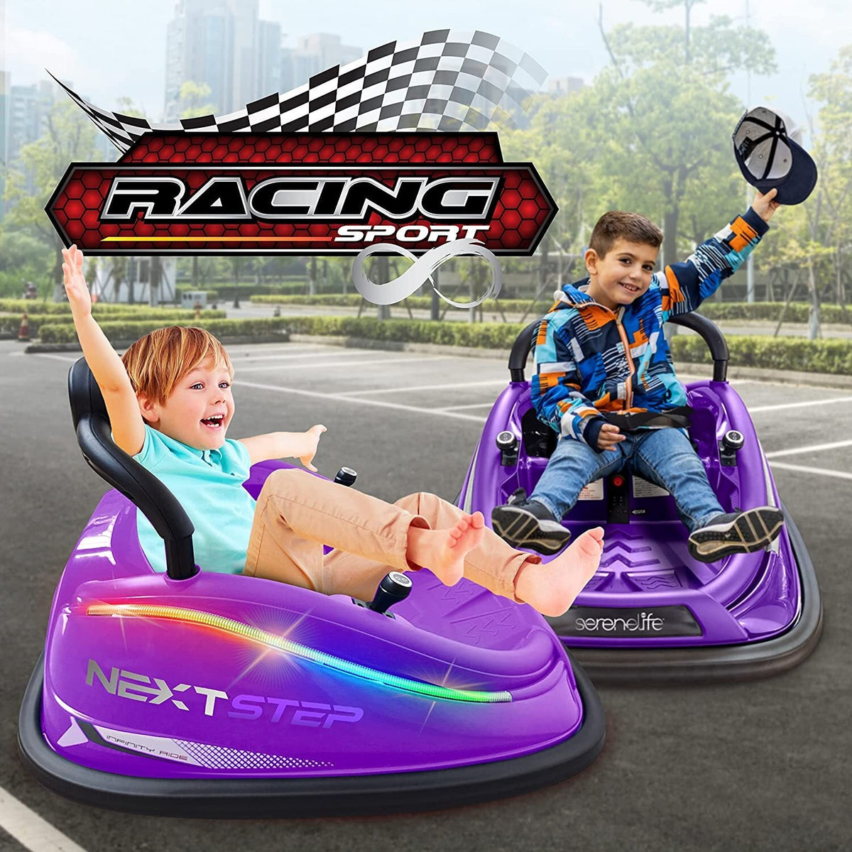 Children's Electric Bumper Car Ride-On Toy
