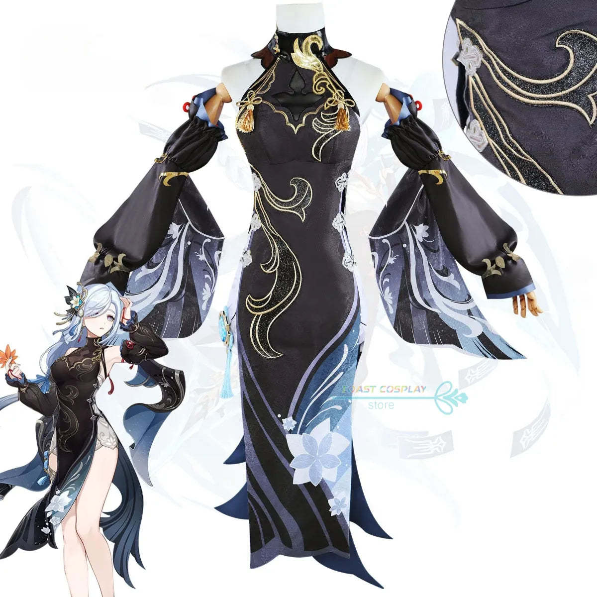 Shenhe Cosplay Costume