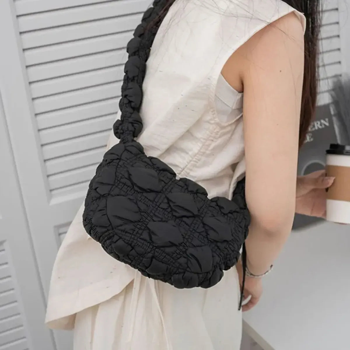 Harajuku Quilted Shoulder Bag