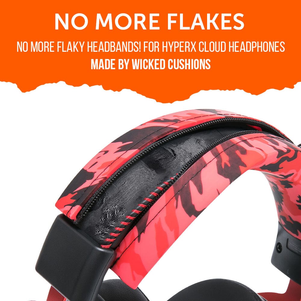 Silicone Headband Cover for HyperX Cloud Series Headphones - WC BandZ Cloud