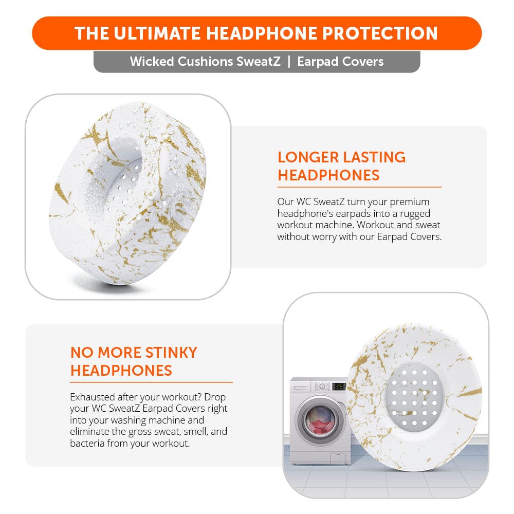Small WC SweatZ Protective Headphone Earpad Covers
