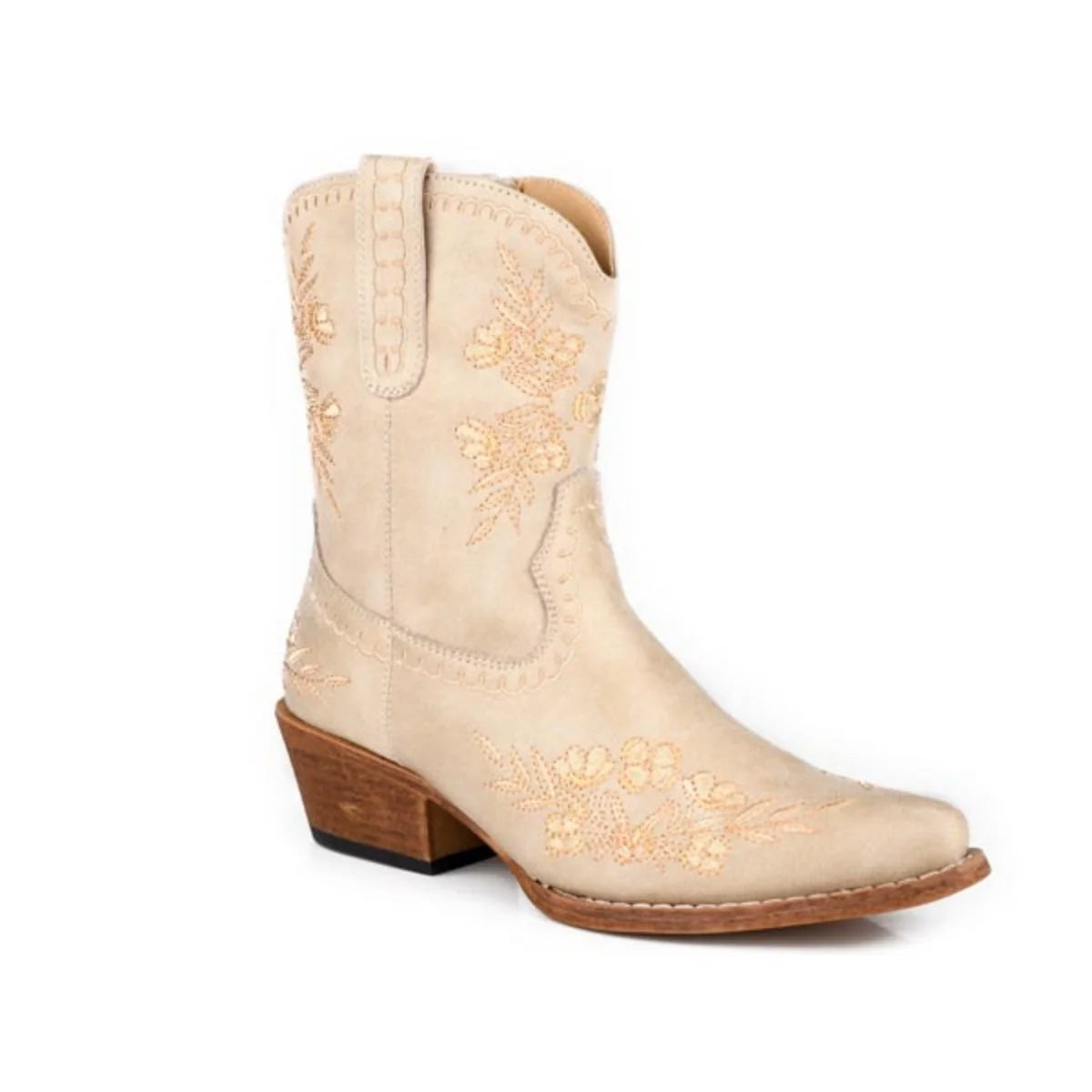 Roper Wynona (White) - Women's Cowgirl Boot