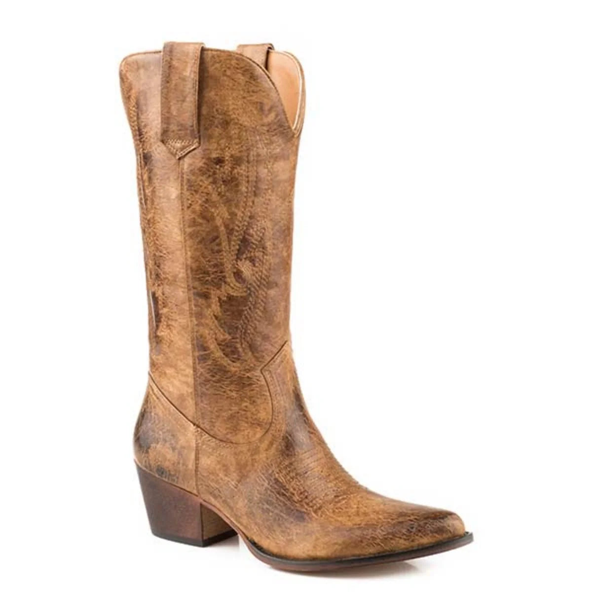 Roper Nettie (Tan) - Women's Cowgirl Boot