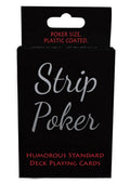 Strip Poker Card Game Humorous Standard Deck for Adults