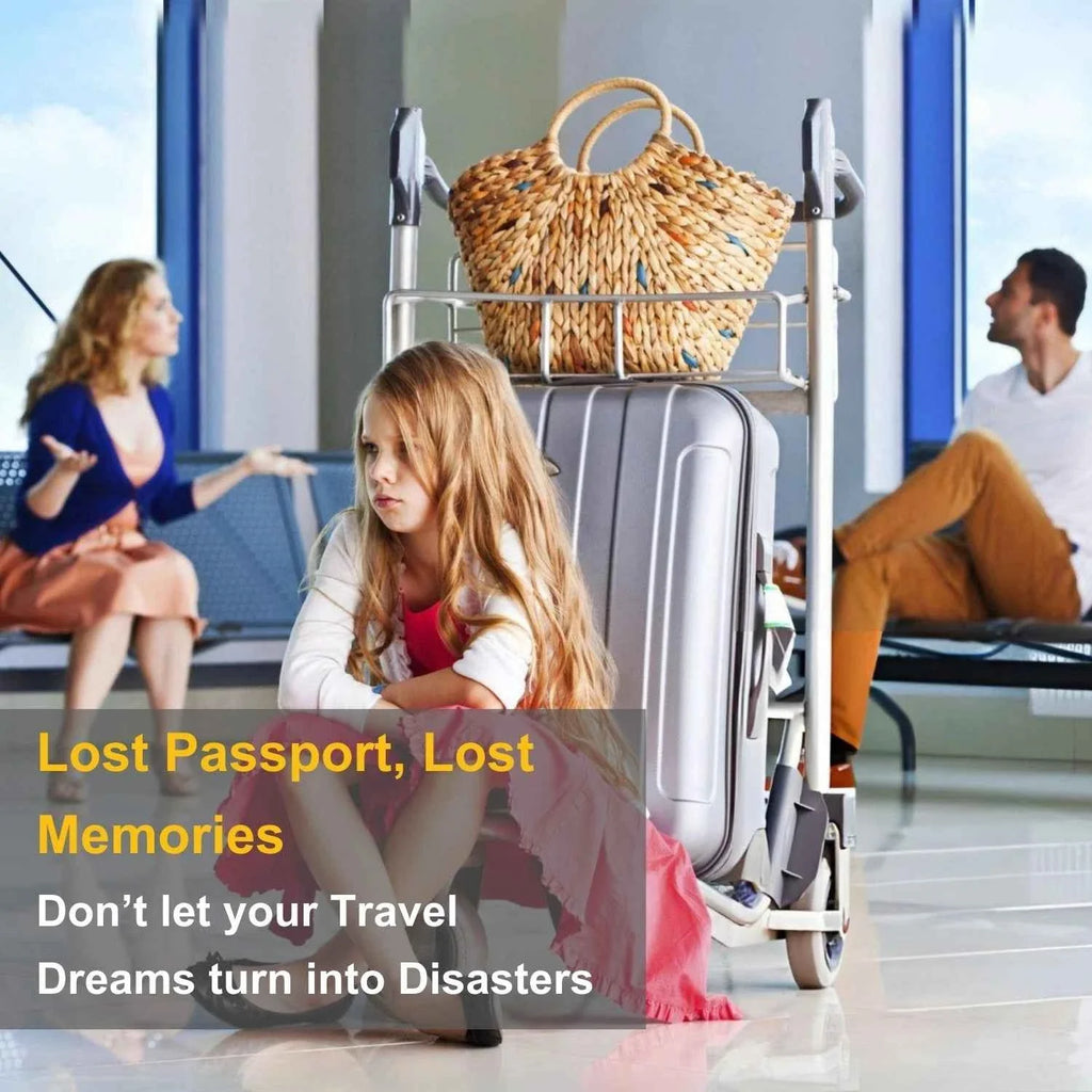 Dolphin Smart Leather Passport Tracker