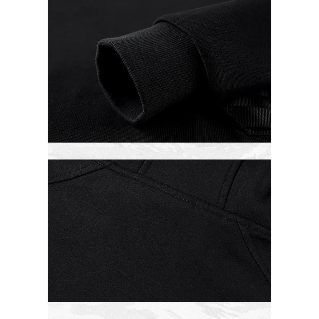 Techwear High Neck Hoodie