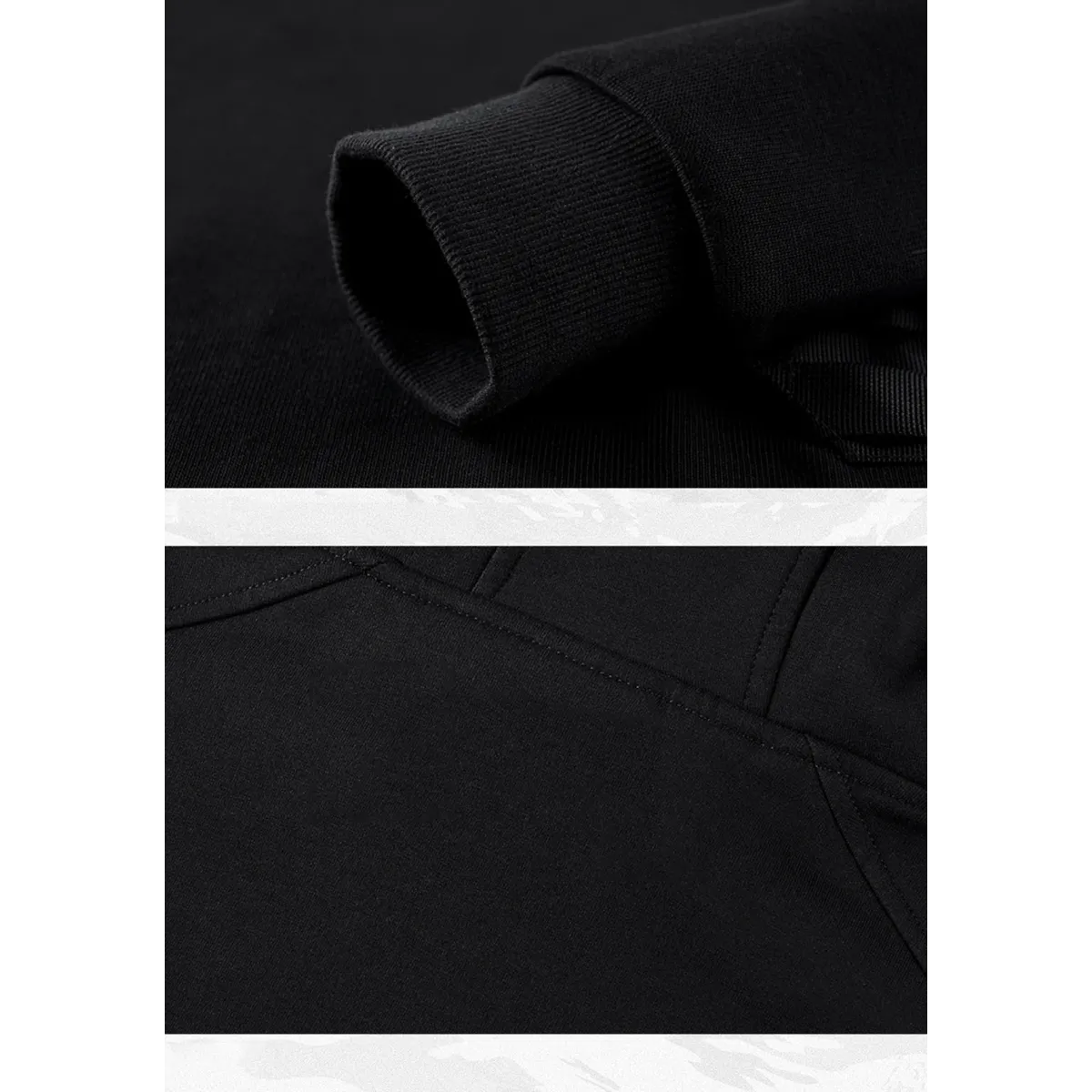 Techwear High Neck Hoodie