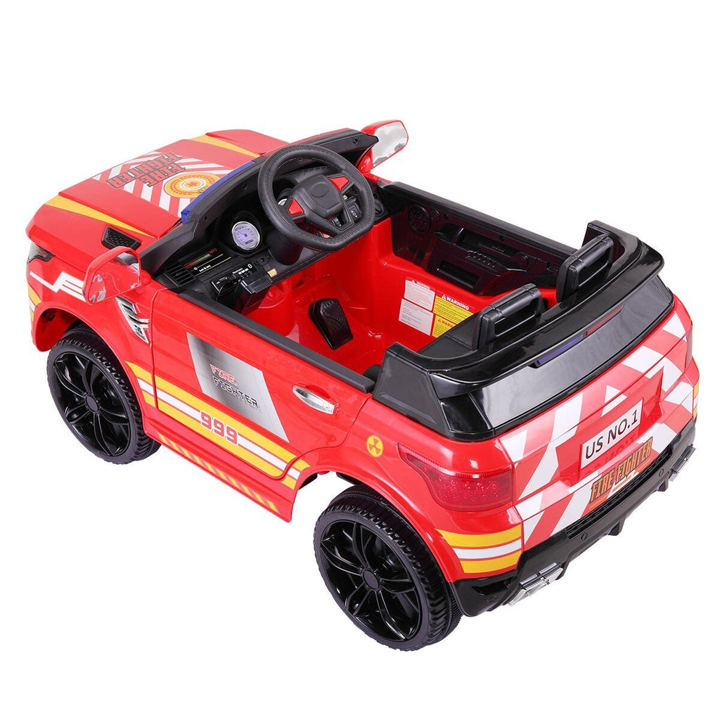 12V Kids Electric Police Ride-On Car with Remote Control and Siren