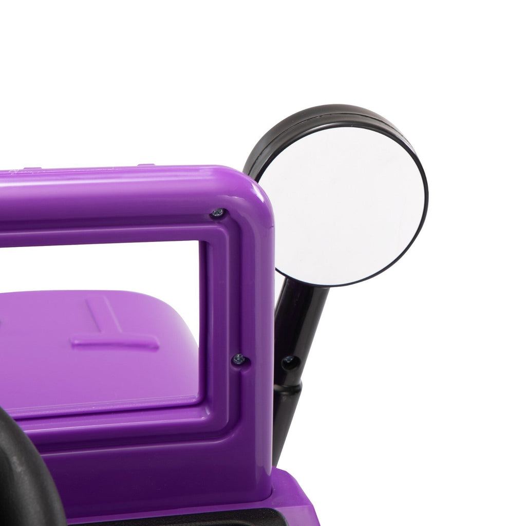 12V Electric Battery-Powered Ride-On Jeep Truck for Kids Ages 3-6