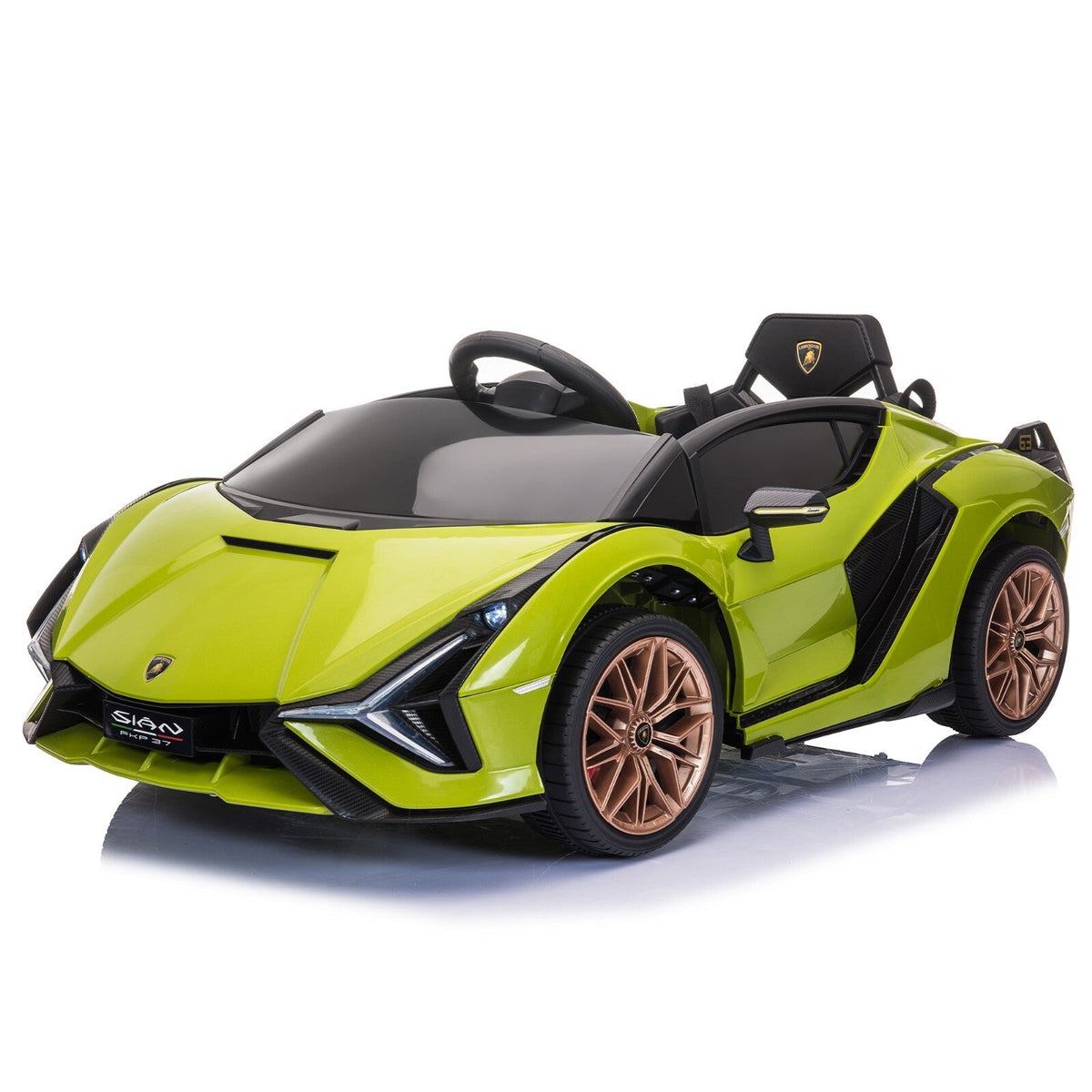 12V Kids Electric Ride-On Car Licensed Lamborghini Sian with Remote Control and MP3 Player