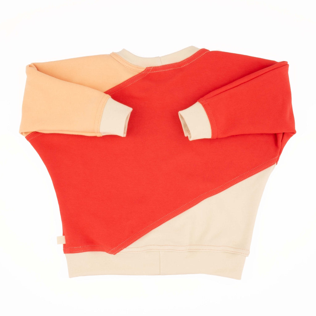 Toddler Diagonal Colorblock Sweatshirt