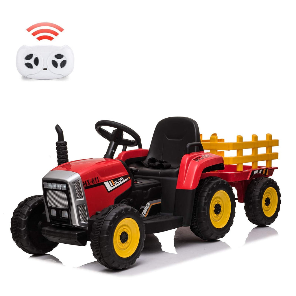 Electric Remote Control Ride-On Car for Toddlers Ages 3-6 Battery Powered