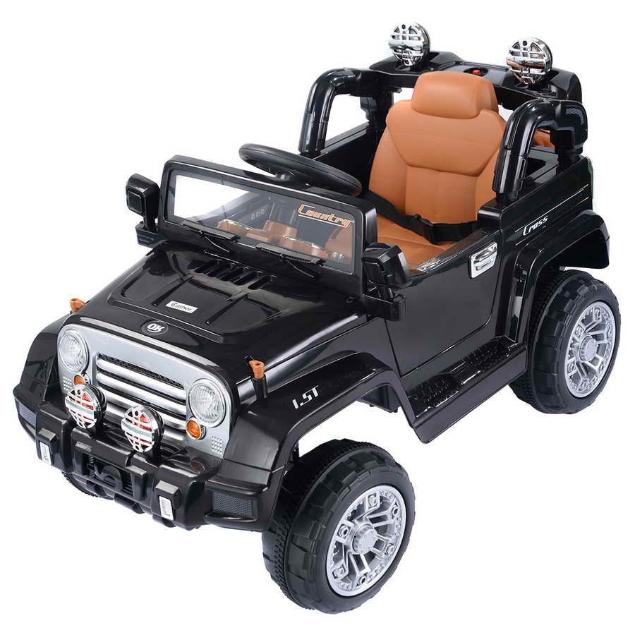 12V Electric Kids Ride-On Truck with Remote Control and Lights