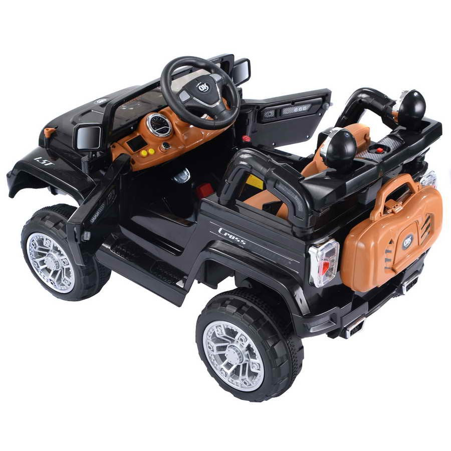 12V Electric Kids Ride-On Truck with Remote Control and Lights