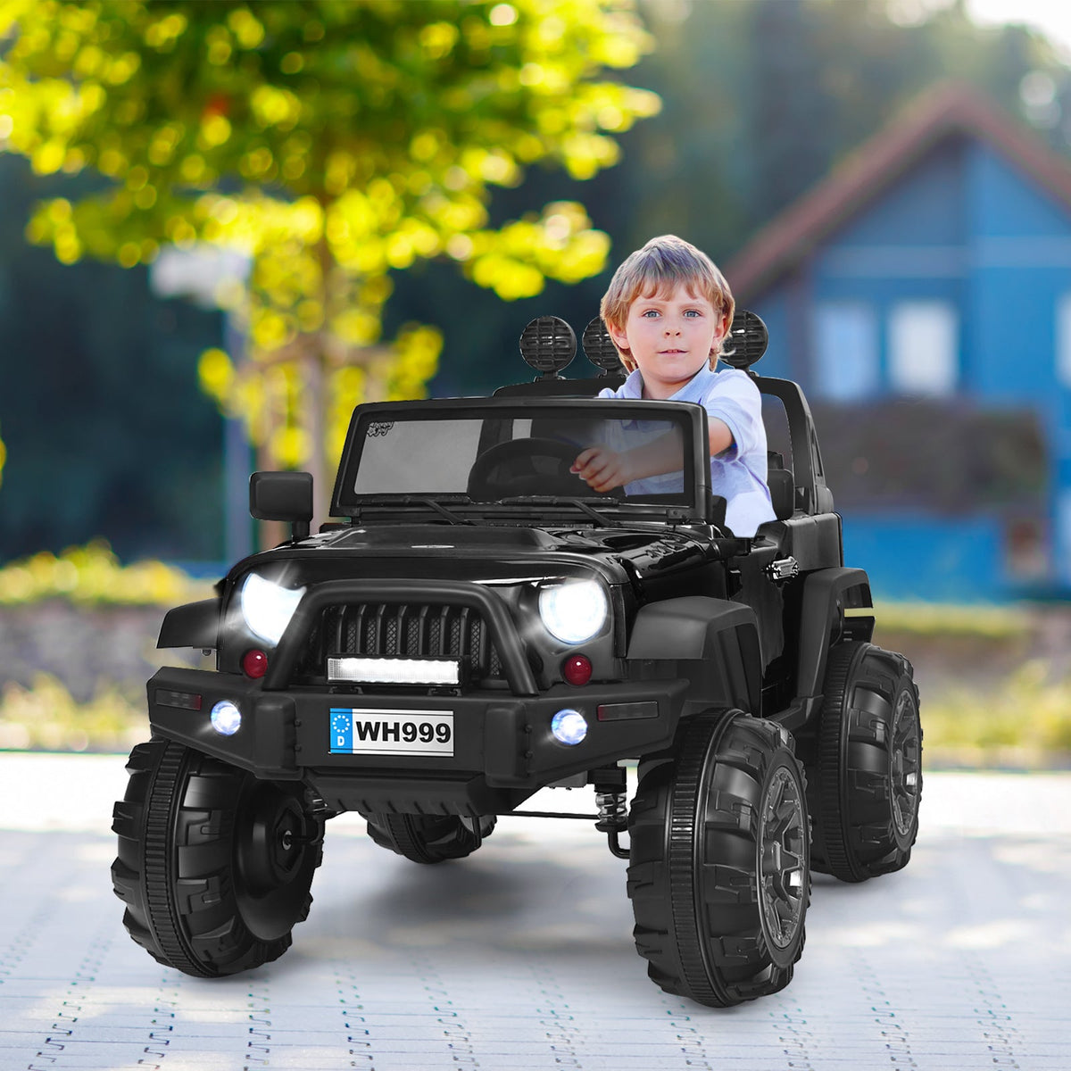 12V Kids Electric Ride-On Truck with 2.4GHz Remote Control