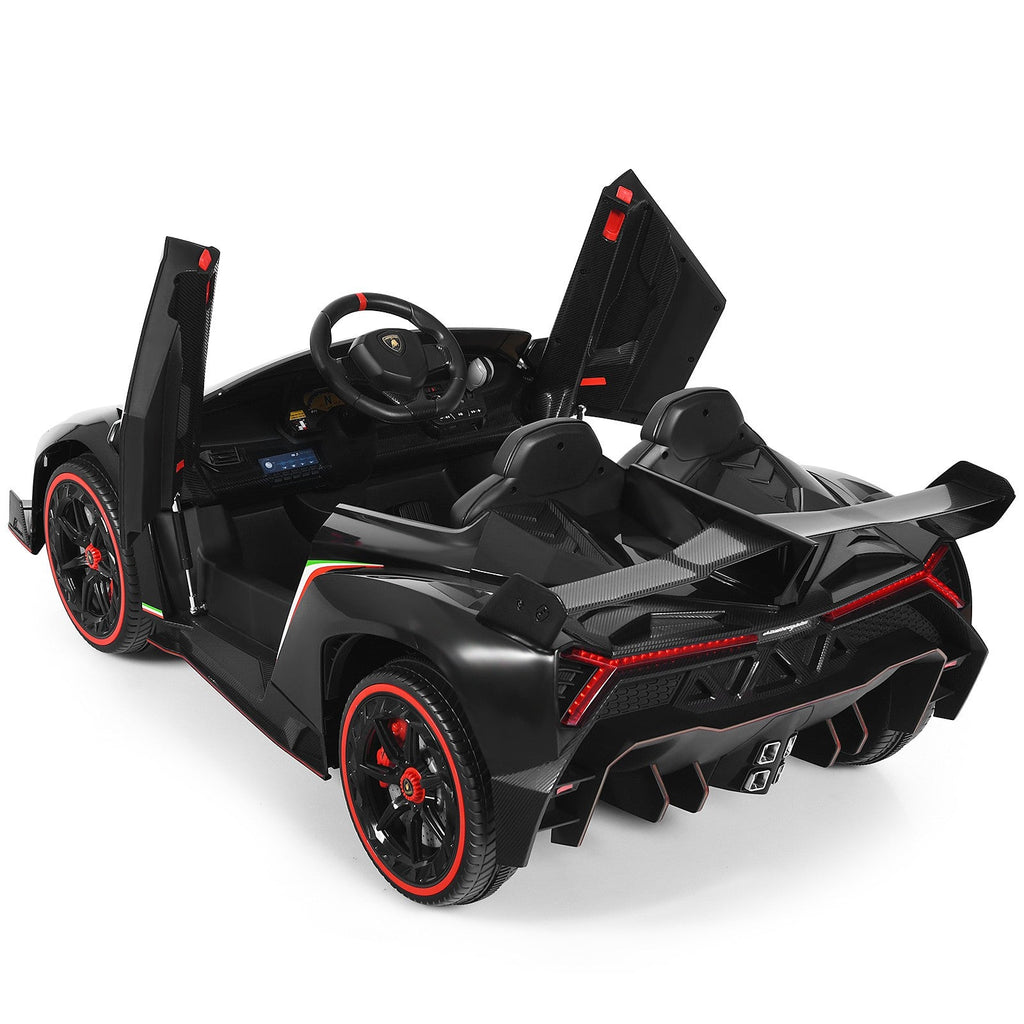 12V Licensed Lamborghini 2-Seater Electric Ride-On Car for Kids