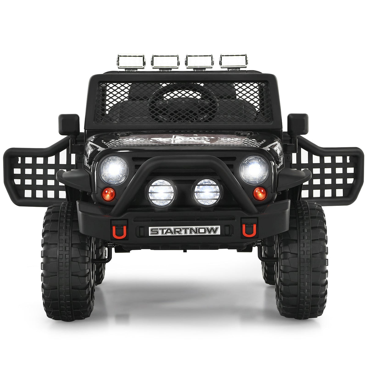 12V Electric Kids Ride-On Truck with Remote Control and Rechargeable Battery