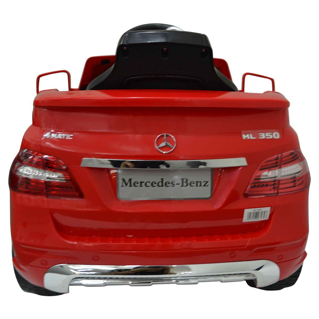 Licensed 6V Electric Kids Ride-On Car Toy Red Mercedes ML350