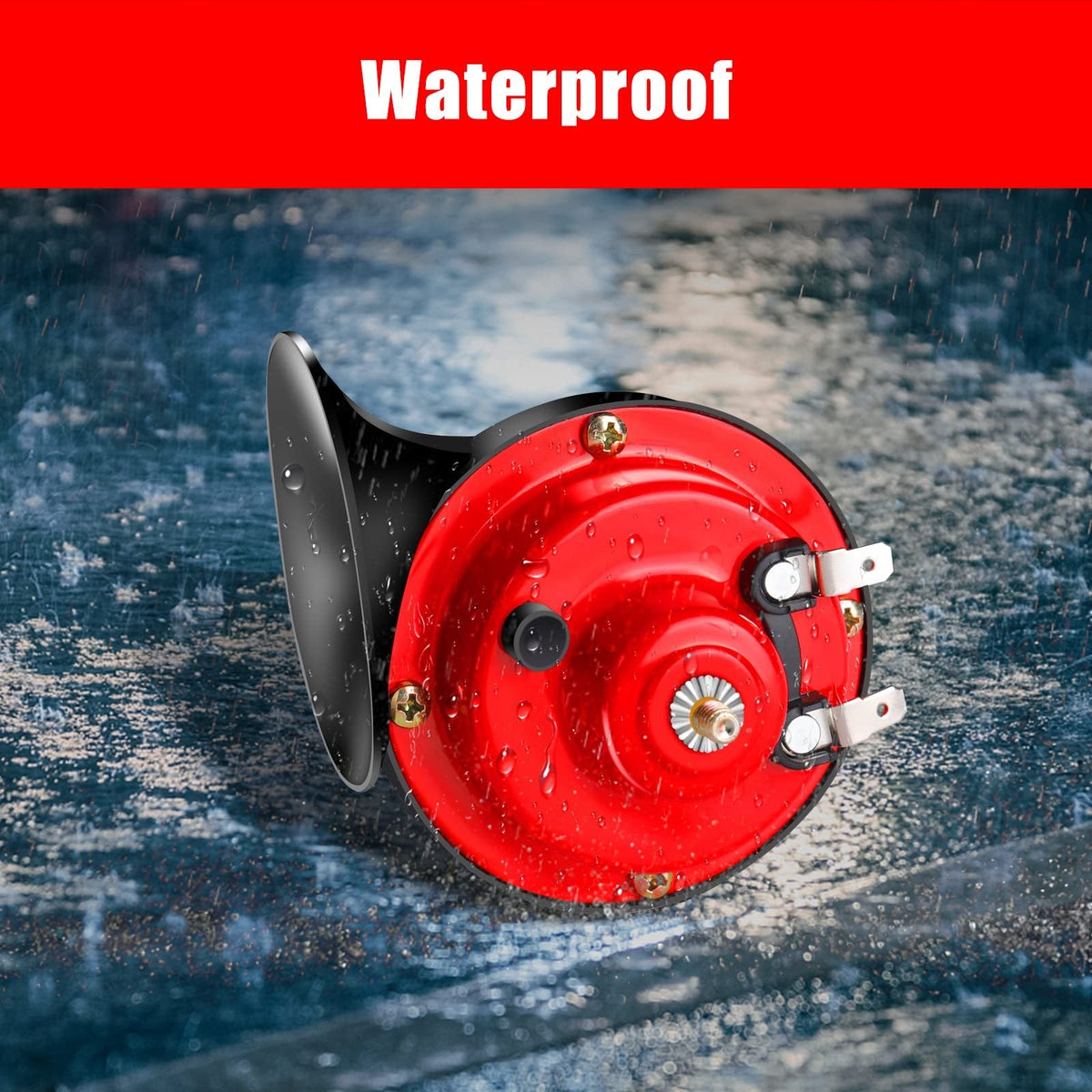 130dB Super Loud 12V Waterproof Electric Train and Marine Truck Horn