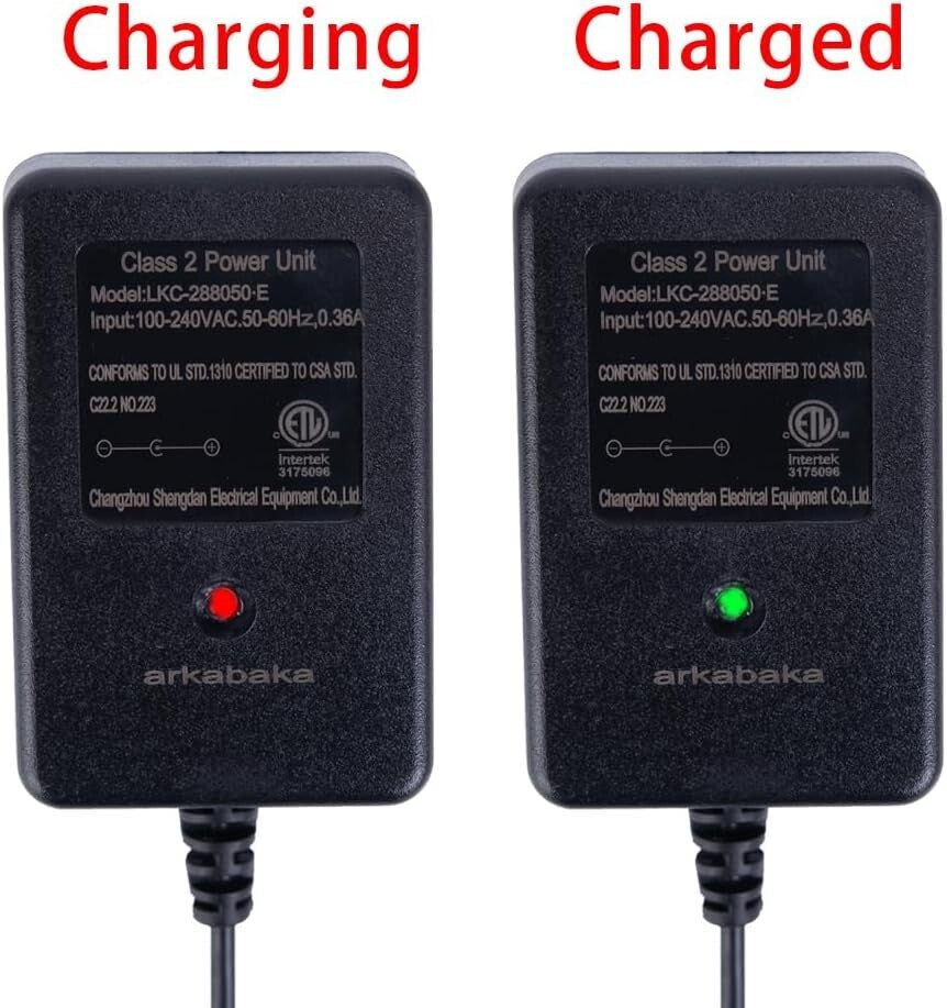 Compact 24-Volt Charger with Built-In Safety for Ride-On Cars