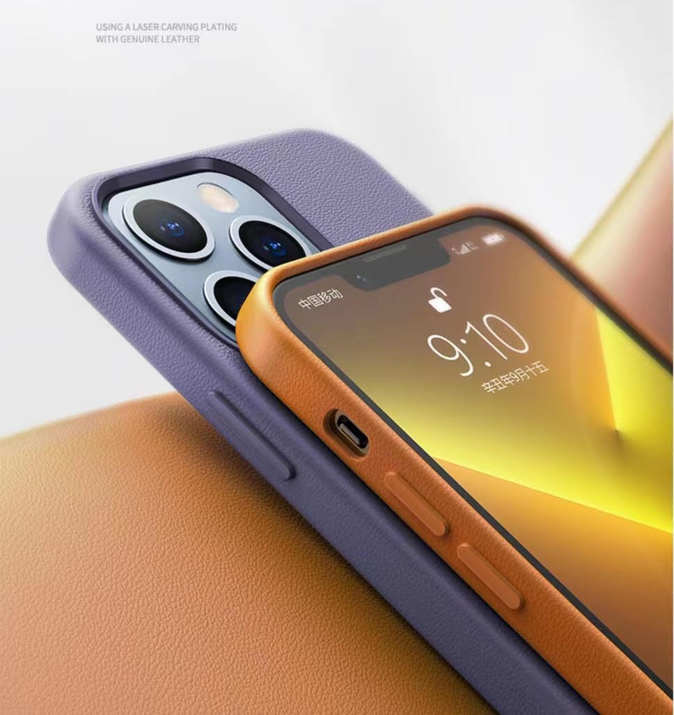 iPhone Leather Case with MagSafe