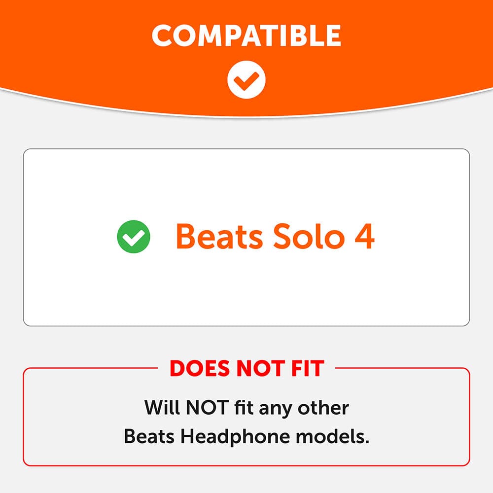Upgraded Beats Solo 4 Earpads - WC PadZ Solo 4