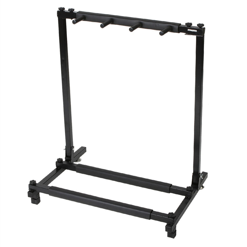 Multi Guitar Stand Triple Folding Holder Rack for Bass and Acoustic Guitars