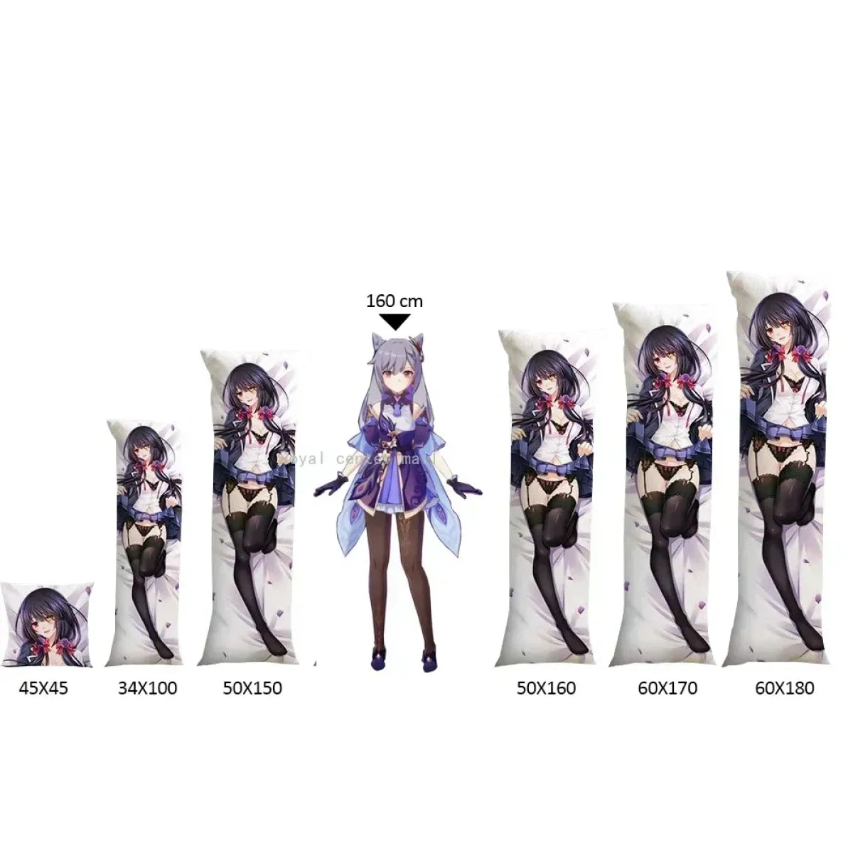 Goddess of Victory Fuhua Dakimakura – 2WAY Anime Body Pillow Cover