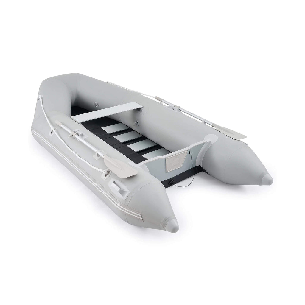 10FT 4-Person Heavy-Duty Inflatable Dinghy Transom Sport Tender Boat (SAK98153)