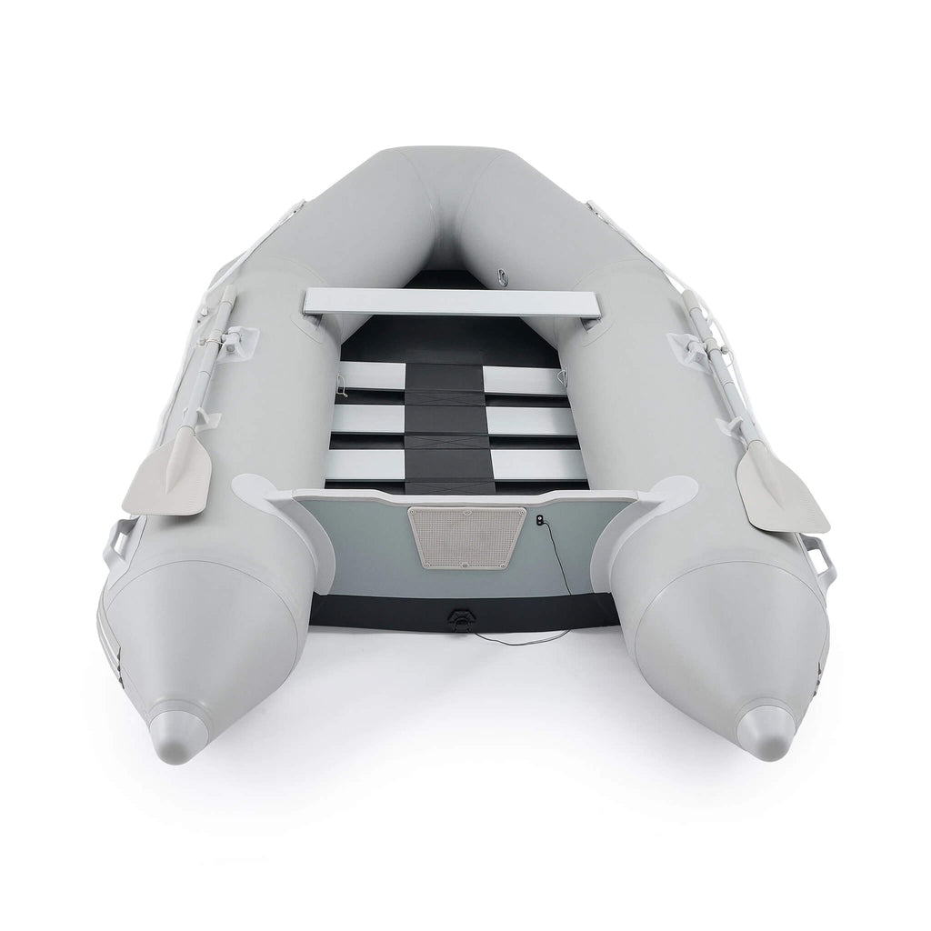 10FT 4-Person Heavy-Duty Inflatable Dinghy Transom Sport Tender Boat (SAK98153)