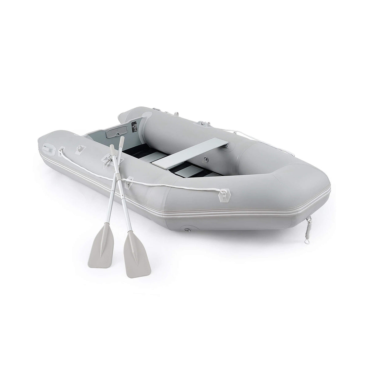 10FT 4-Person Heavy-Duty Inflatable Dinghy Transom Sport Tender Boat (SAK98153)